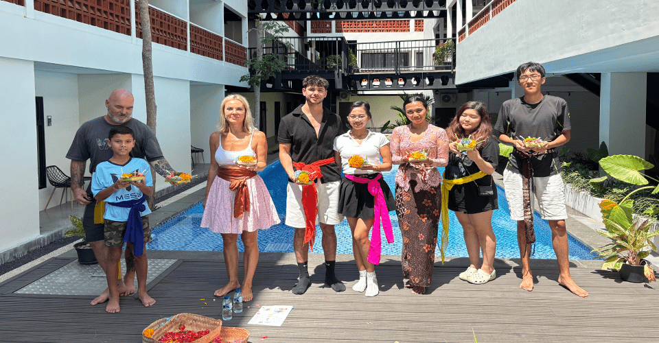 Canang Sari Ceremony